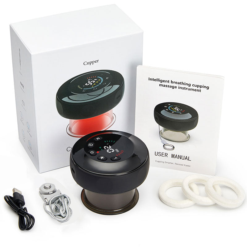 Red Light Electric Cupping Massager